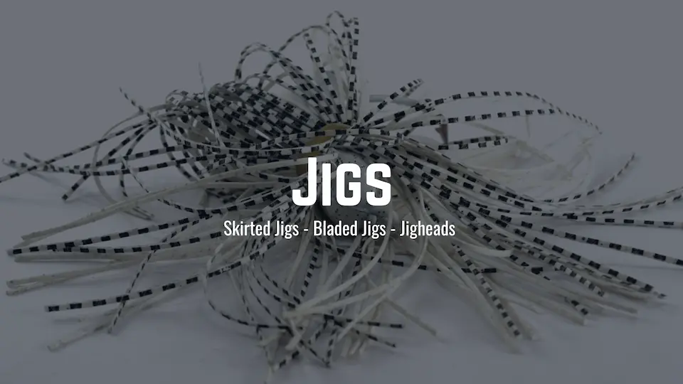 Guide to the different types of bass fishing jigs and how to use them